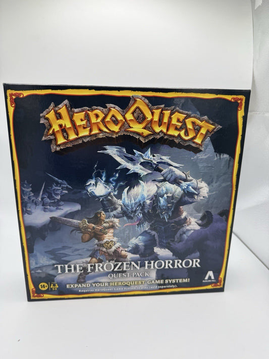 Avalon Hill HeroQuest The Frozen Horror Quest Pack for Ages 14 and Up by Hasbro | Sensales