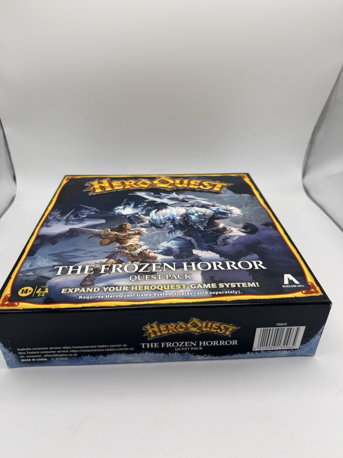 Avalon Hill HeroQuest The Frozen Horror Quest Pack for Ages 14 and Up by Hasbro | Sensales