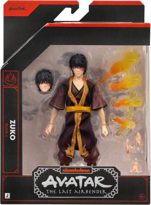 Avatar: The Last Airbender Zuko (Book Three) 6.5-Inch Action Figure - Jazwares by Jazwares | Sensales