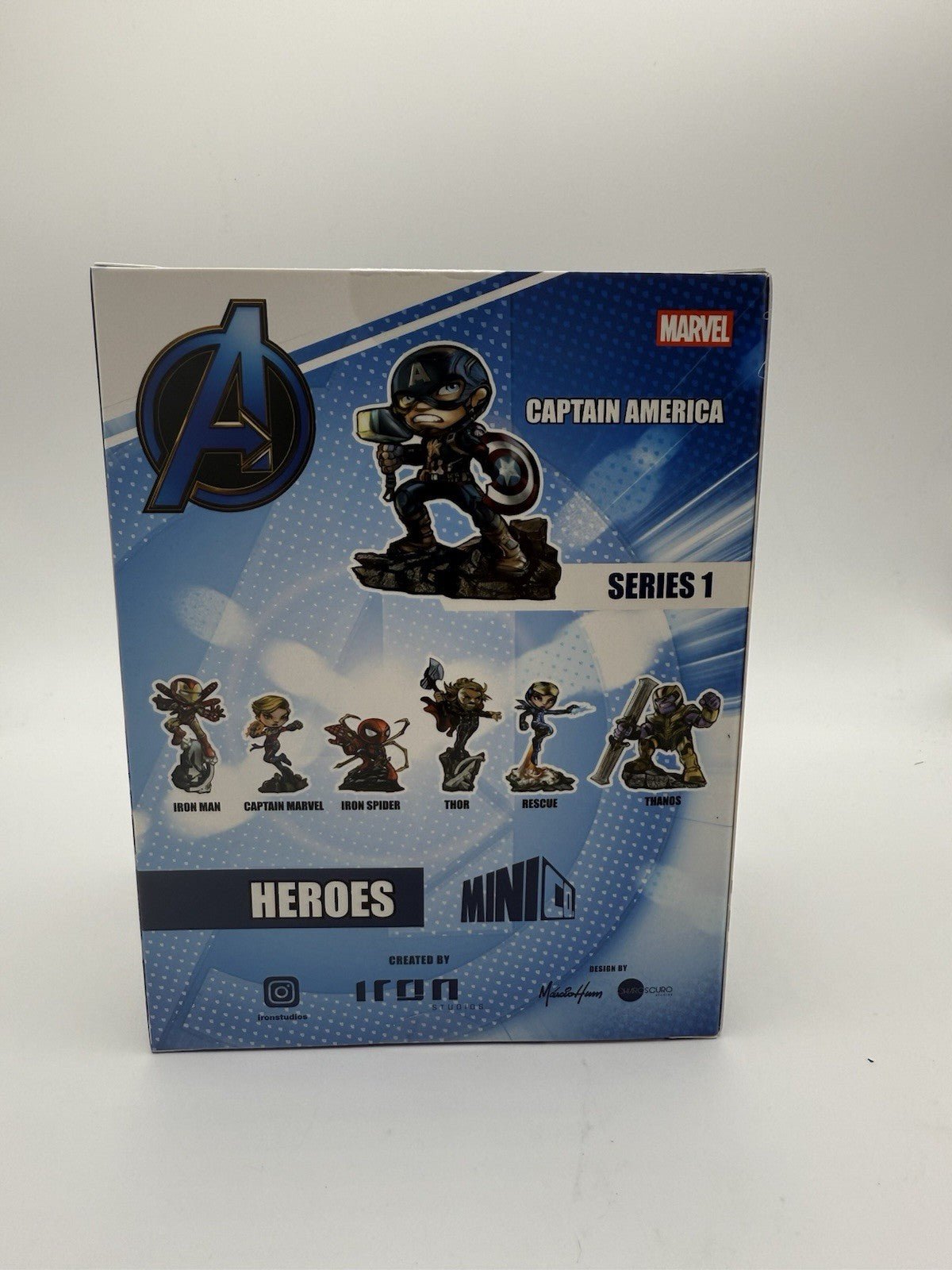 Avengers Endgame Captain America MiniCo PVC Figure IRON STUDIOS by Sensales | Sensales