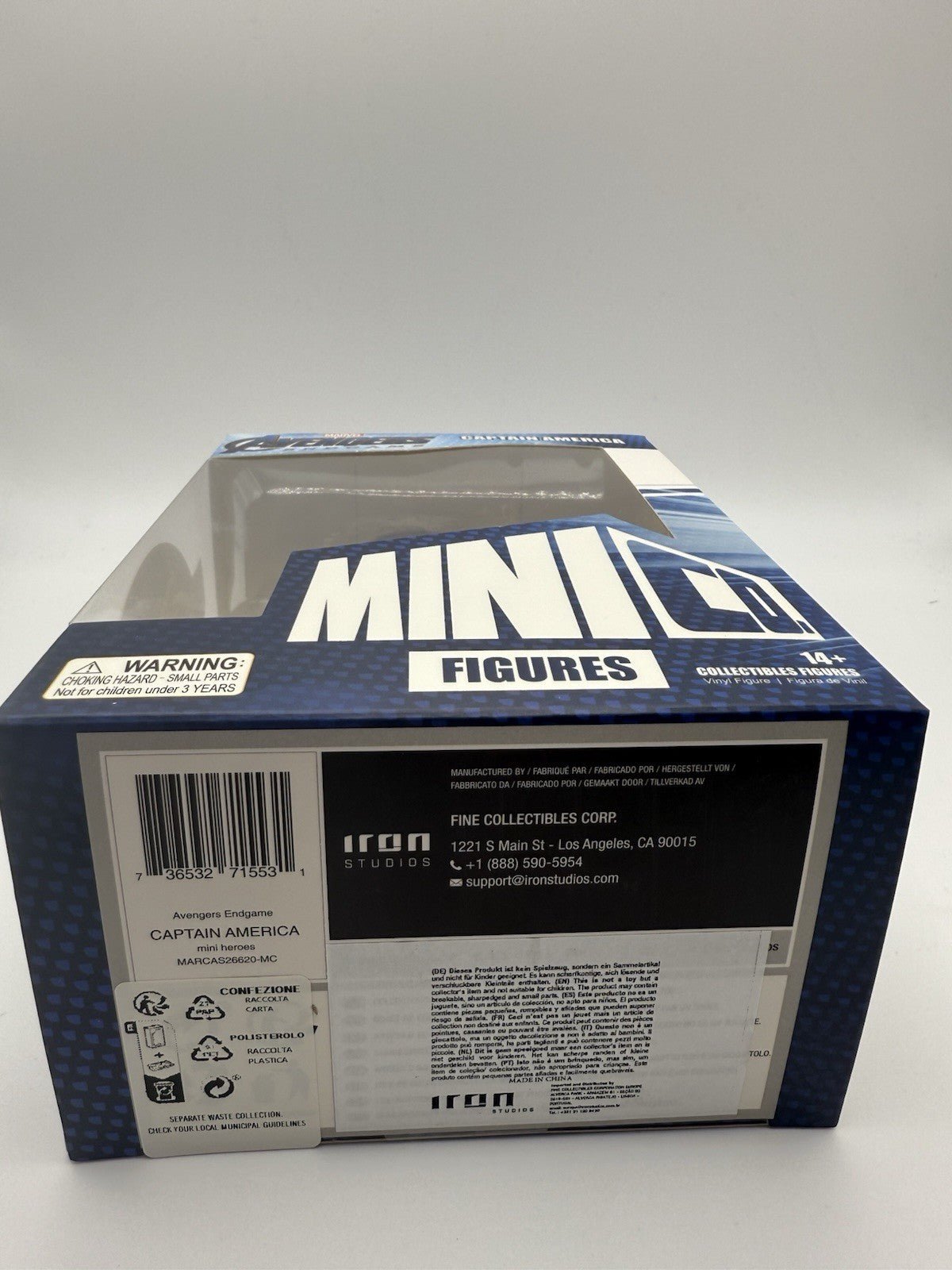 Avengers Endgame Captain America MiniCo PVC Figure IRON STUDIOS by Sensales | Sensales