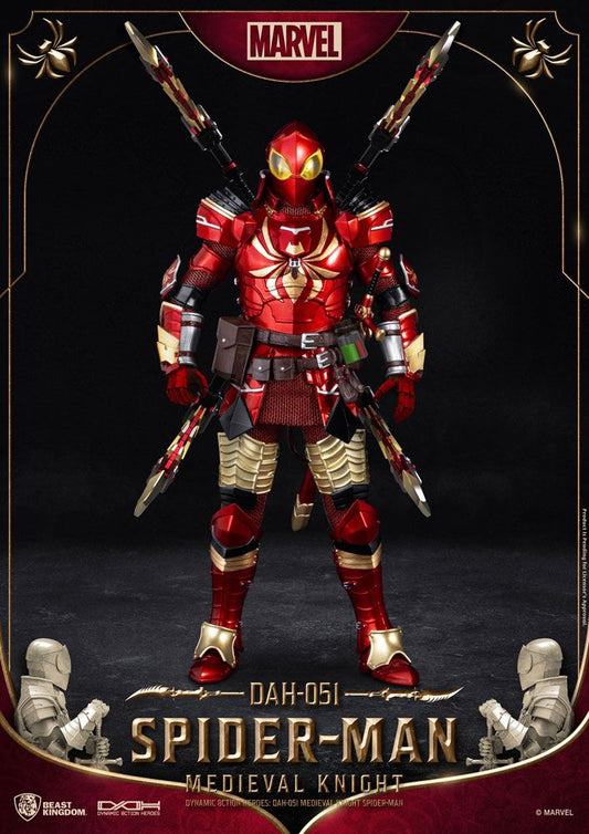 Beast Kingdom DAH - 051 Spider - Man Medieval Knight Action Figure (Marvel) by Beast Kingdom | Sensales