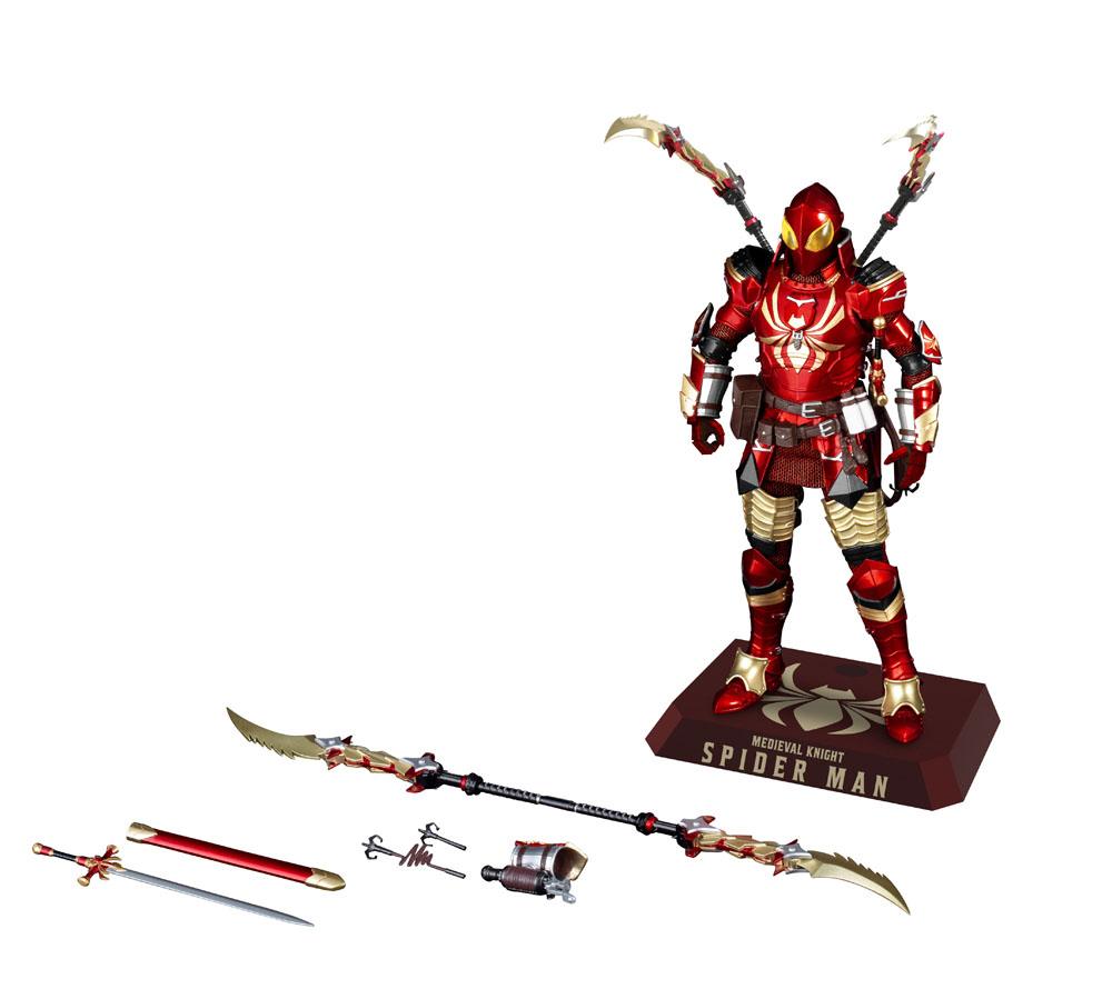 Beast Kingdom DAH - 051 Spider - Man Medieval Knight Action Figure (Marvel) by Beast Kingdom | Sensales