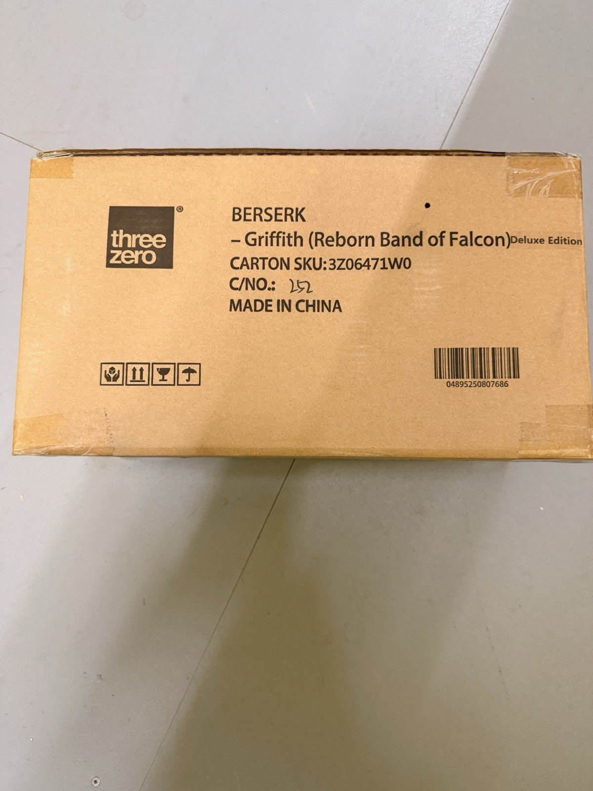 BERSERK Griffith (Reborn Band of Falcon) Deluxe Edition Threezero 1/6 Figure by ThreeZero | Sensales