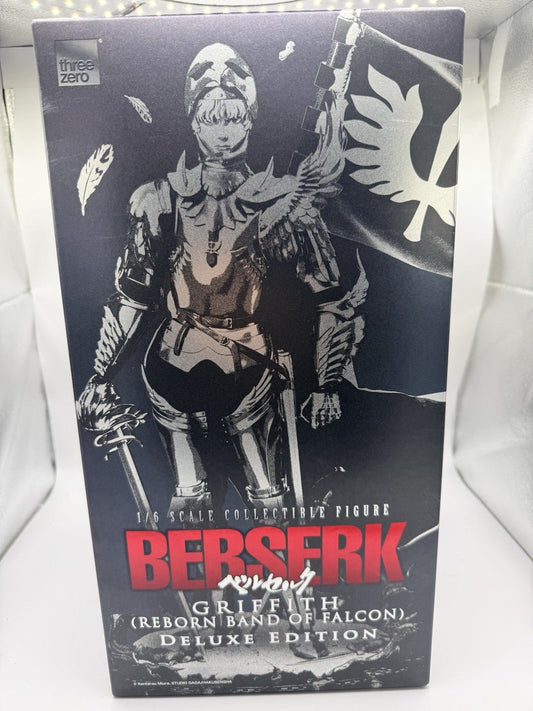 BERSERK Griffith (Reborn Band of Falcon) Deluxe Edition Threezero 1/6 Figure by ThreeZero | Sensales