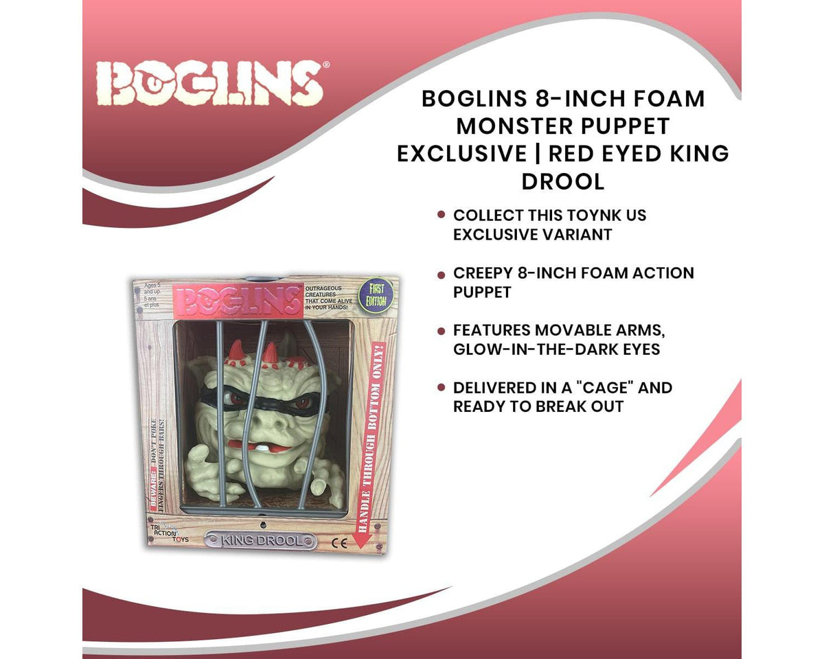 Boglins King Drool - Red Eye Variant - First Edition - New & Sealed - Tri-Action Toys by Tri-Action Toys | Sensales