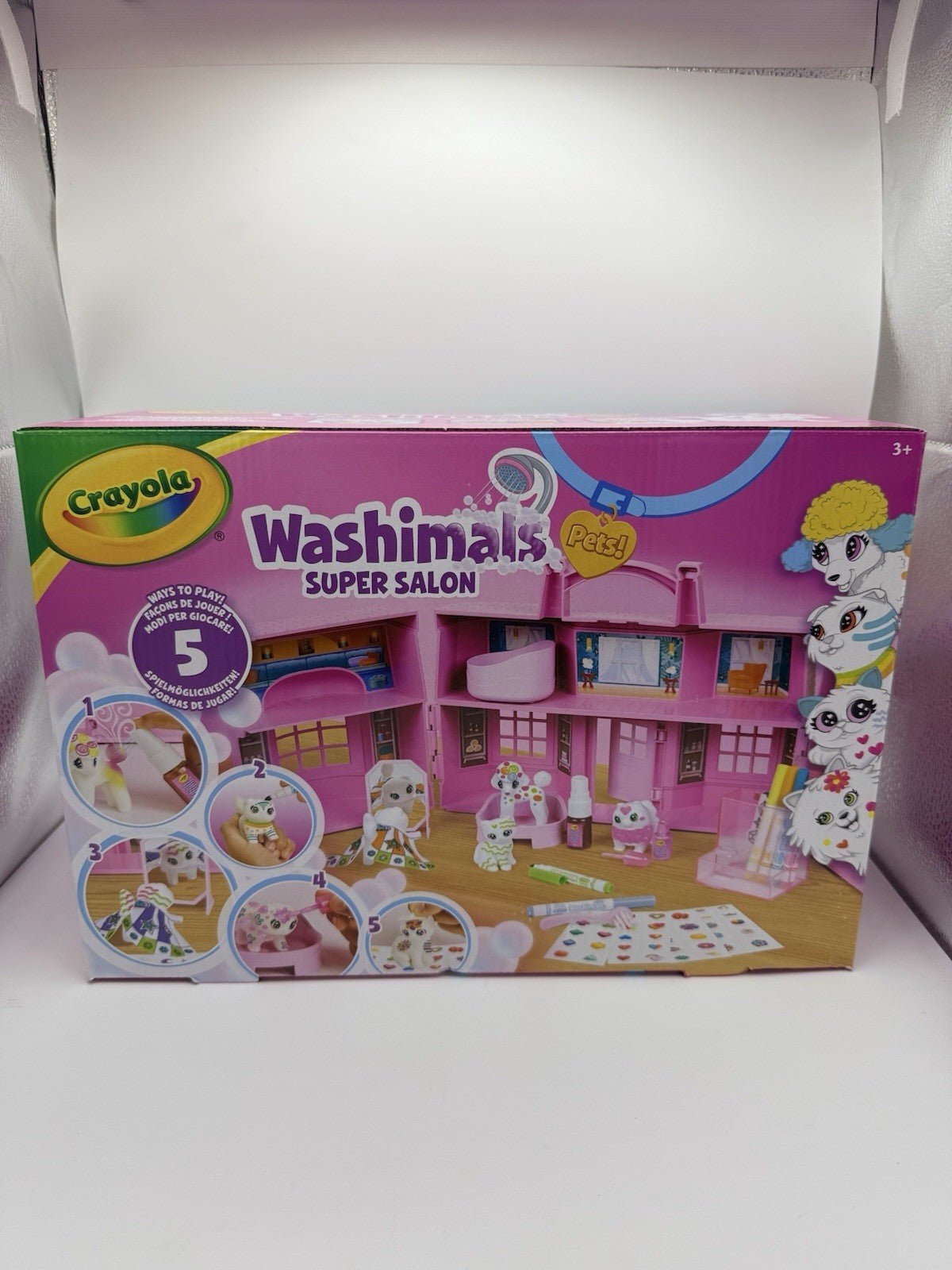 Brand New - Crayola Washimals Pets Super Set – Super Salon by Crayola | Sensales