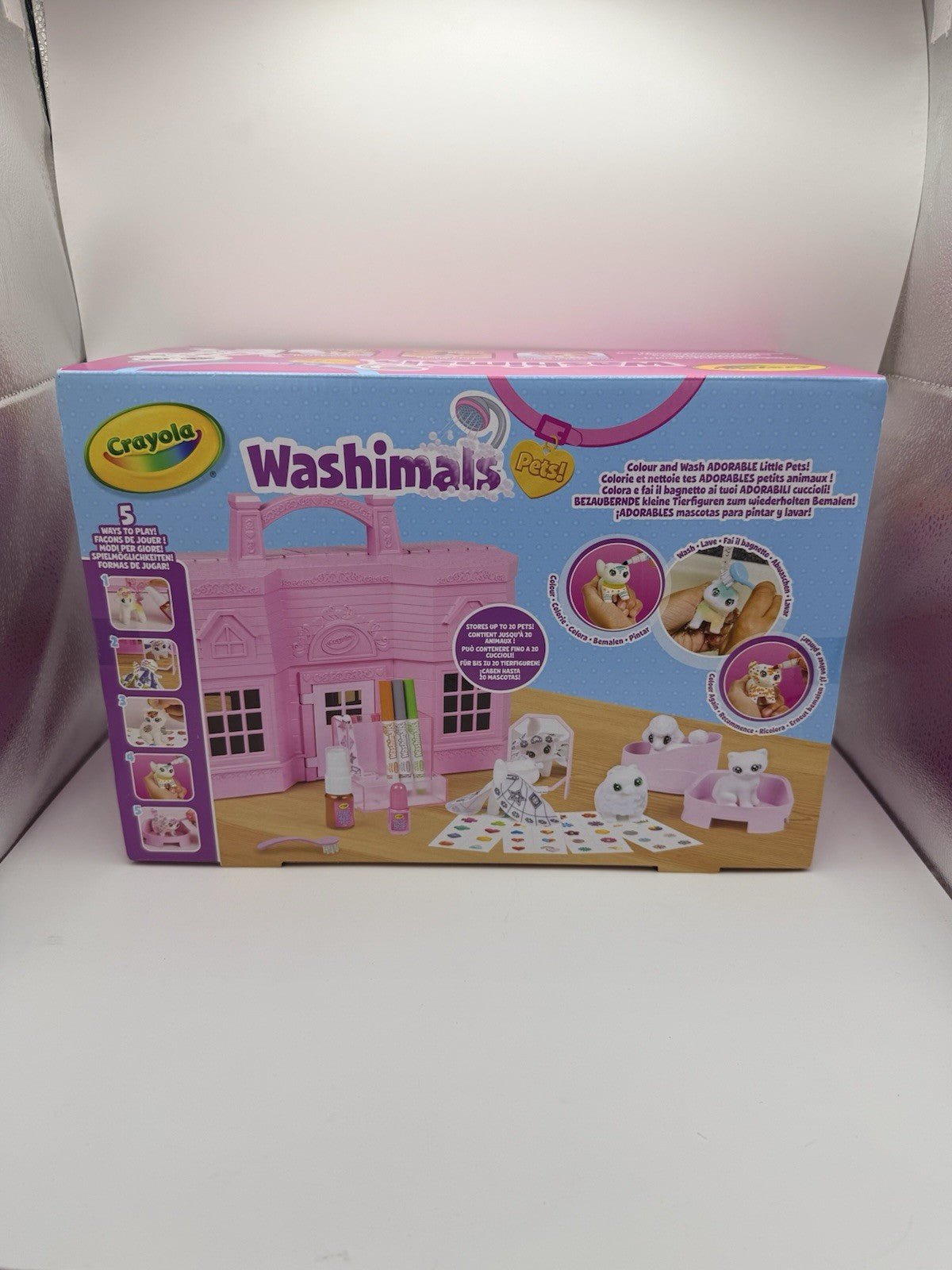 Brand New - Crayola Washimals Pets Super Set – Super Salon by Crayola | Sensales