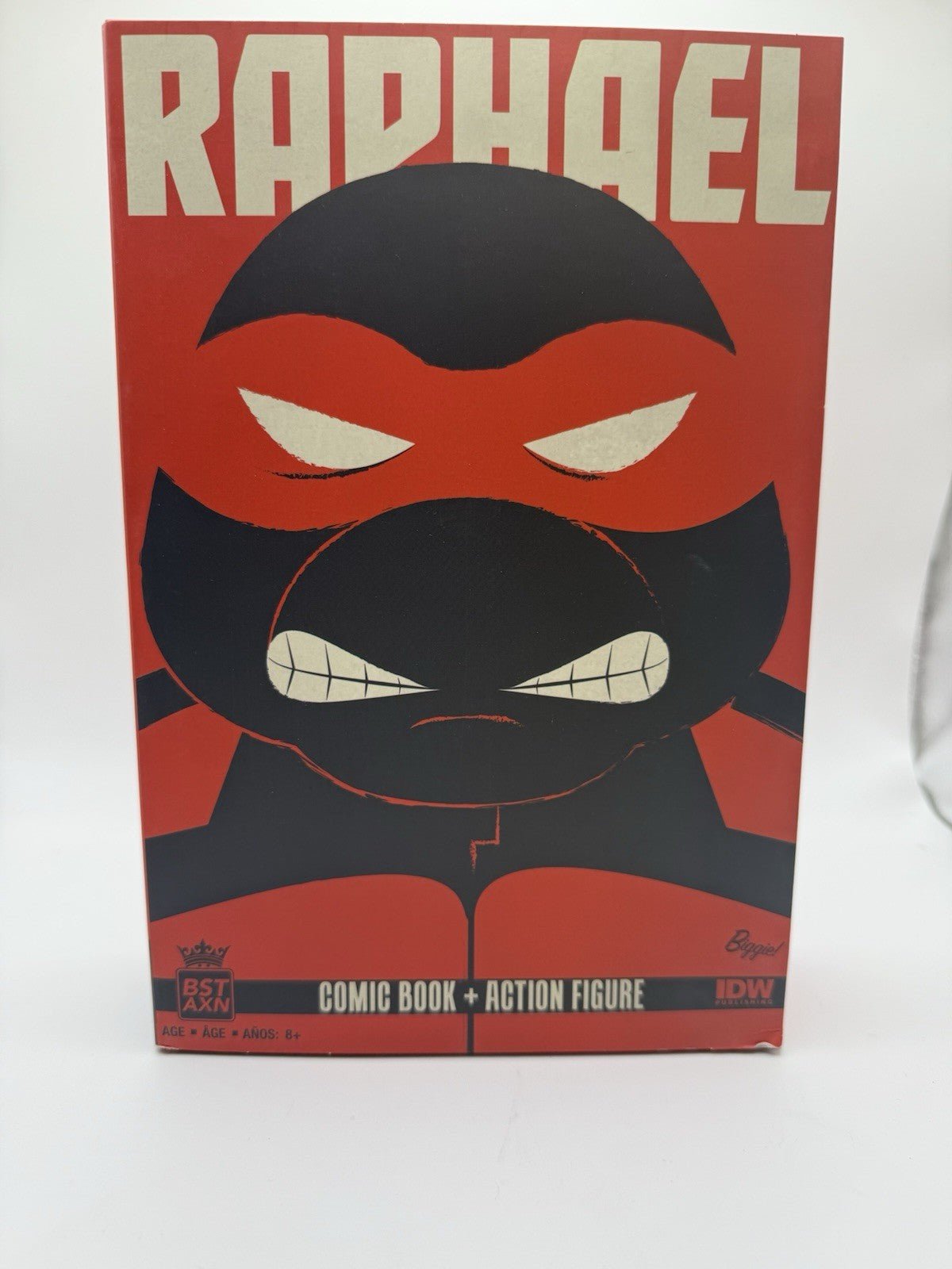 BST AXN Teenage Mutant Ninja Turtles - Raphael Exclusive Figure & Comic Book by BST AXN | Sensales