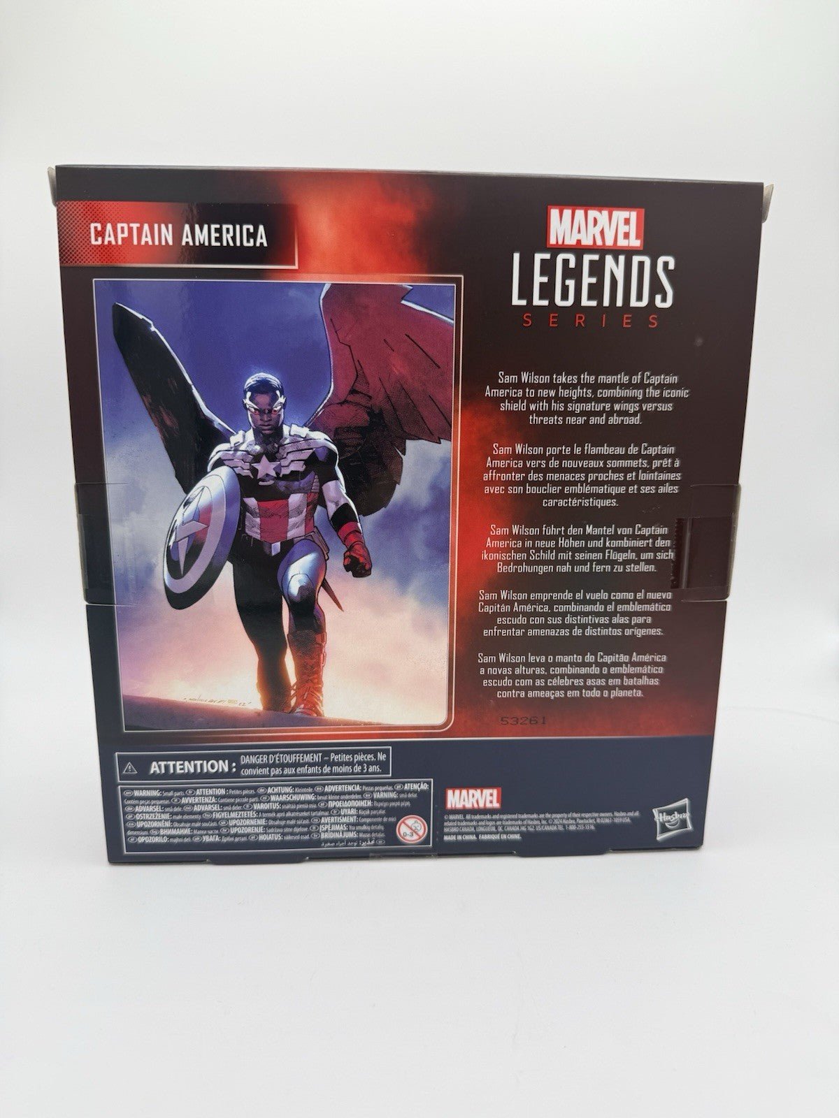 Captain America Marvel Legends Series ( Sam Wilson ) - Hasbro by Marvel Legends | Sensales