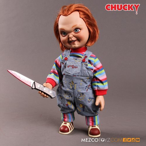 Child's Play Talking Sneering Chucky 15-Inch Mega Scale Doll - Mezco by Mezco Toyz | Sensales