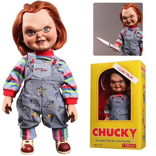 Child's Play Talking Sneering Chucky 15-Inch Mega Scale Doll - Mezco by Mezco Toyz | Sensales
