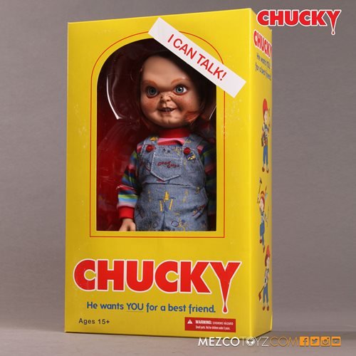 Child's Play Talking Sneering Chucky 15-Inch Mega Scale Doll - Mezco by Mezco Toyz | Sensales