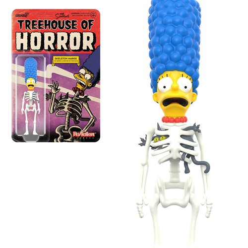 The Simpsons Treehouse of Horror: Skeleton Marge ReAction Figure x Super7