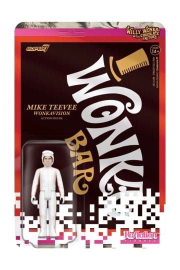 Willy Wonka and the Chocolate Factory ReAction Action Figure Mike Teevee (White Suit) 10 cm
