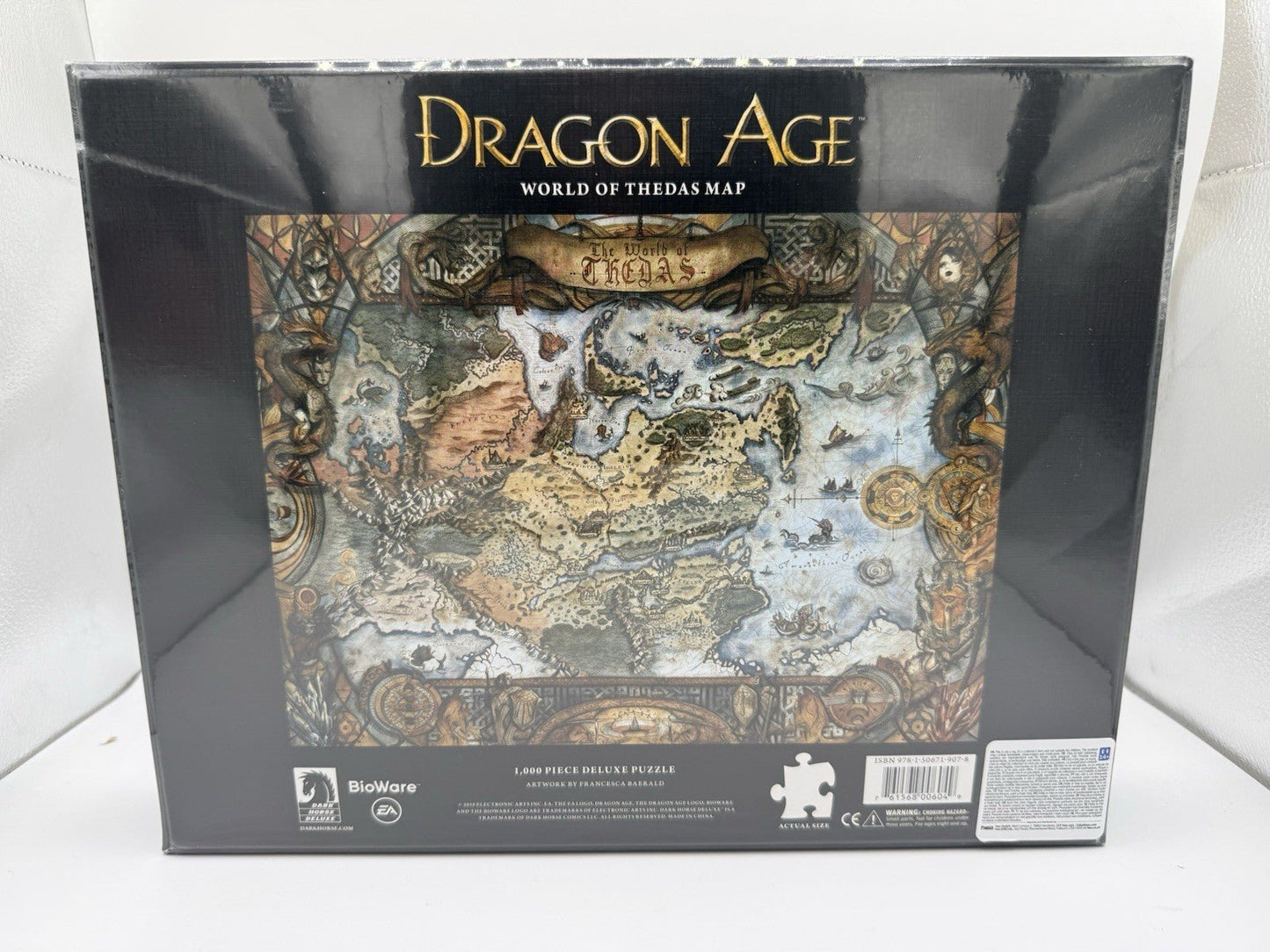 Dark Horse Dragon Age puzzle World of Thedas Map (1000 pièces) by Sensales | Sensales