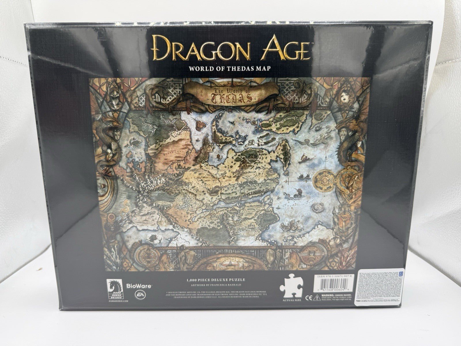 Dark Horse Dragon Age puzzle World of Thedas Map (1000 pièces) by Sensales | Sensales