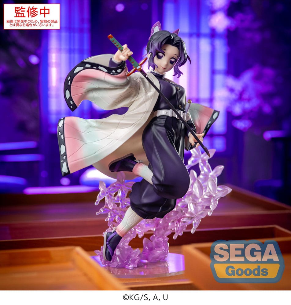 Demon Slayer: Kimetsu no Yaiba Luminasta PVC Statue Shinobu Kocho 18 cm by SEGA | Sensales
