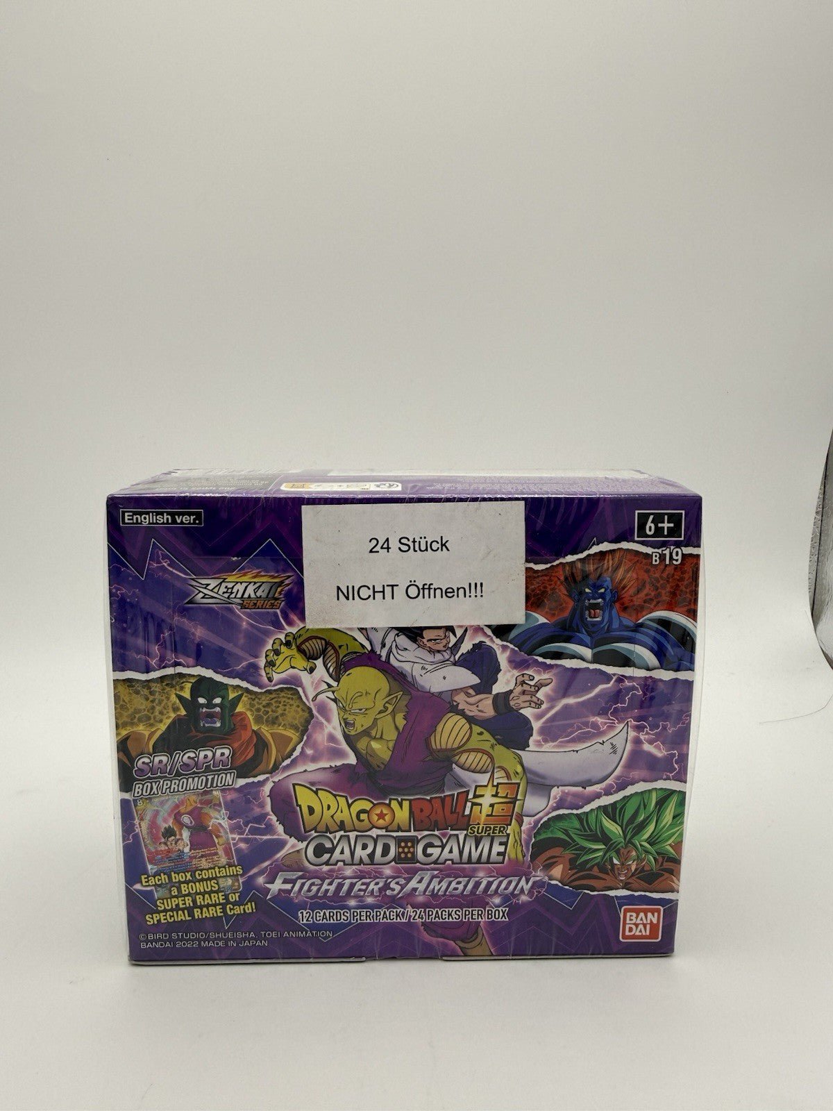 Dragon Ball Super Card Game Fighters Ambition Zenkai Series 24 Packs In Box by Sensales | Sensales