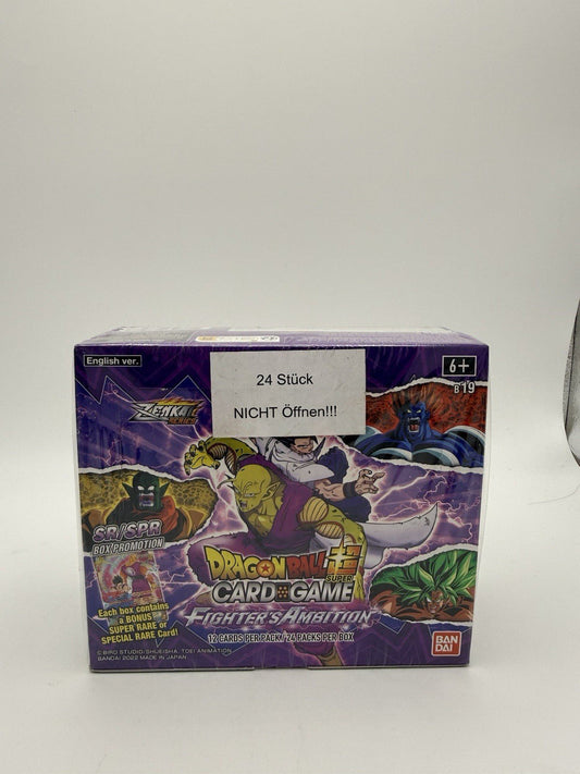 Dragon Ball Super Card Game Fighters Ambition Zenkai Series 24 Packs In Box by Sensales | Sensales