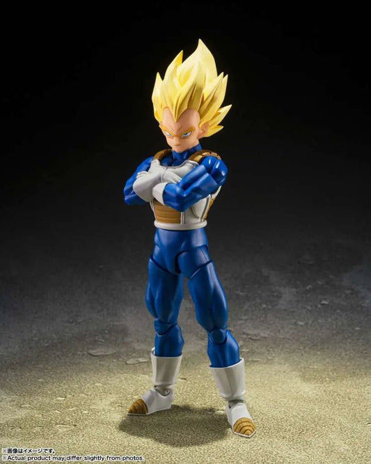 Dragon Ball Z S.H.Figuarts Action Figure Super Saiyan Vegeta (Dangerous Pride) 14 cm by Bandai | Sensales