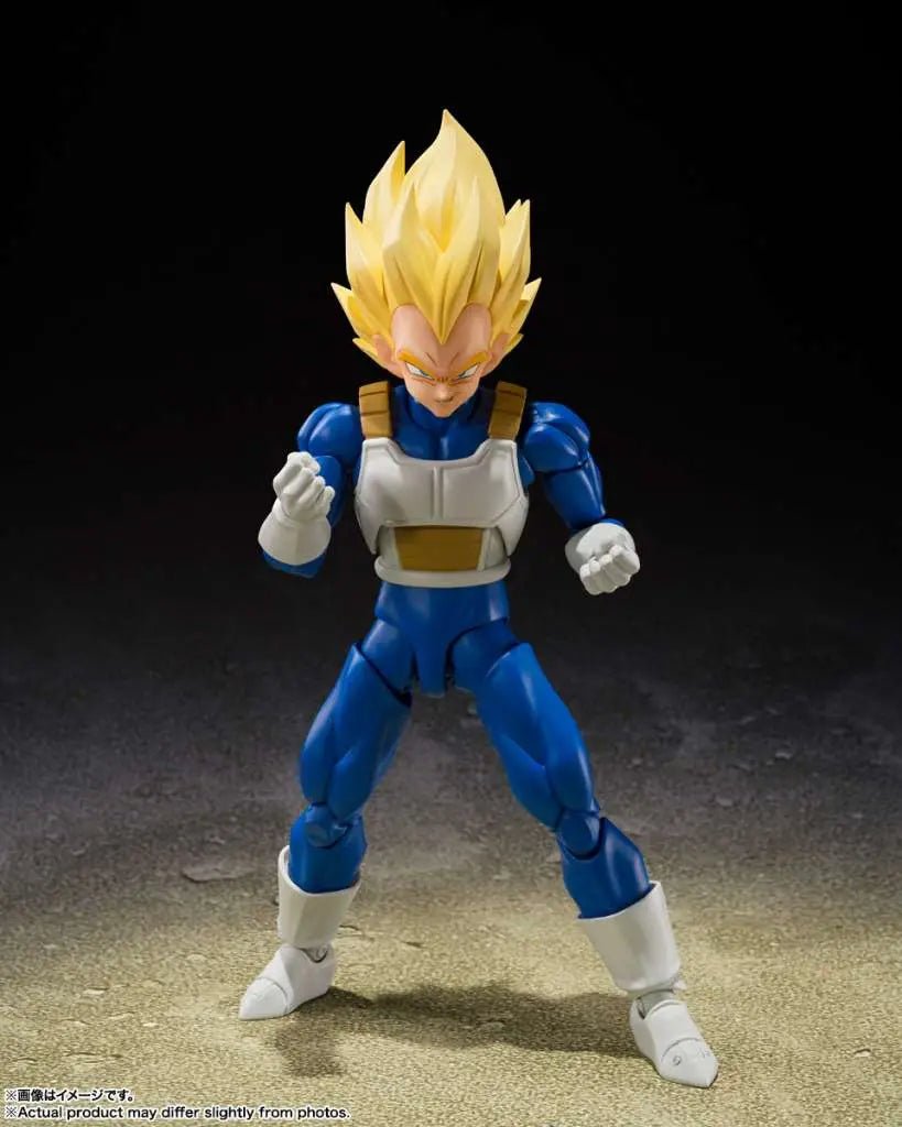 Dragon Ball Z S.H.Figuarts Action Figure Super Saiyan Vegeta (Dangerous Pride) 14 cm by Bandai | Sensales