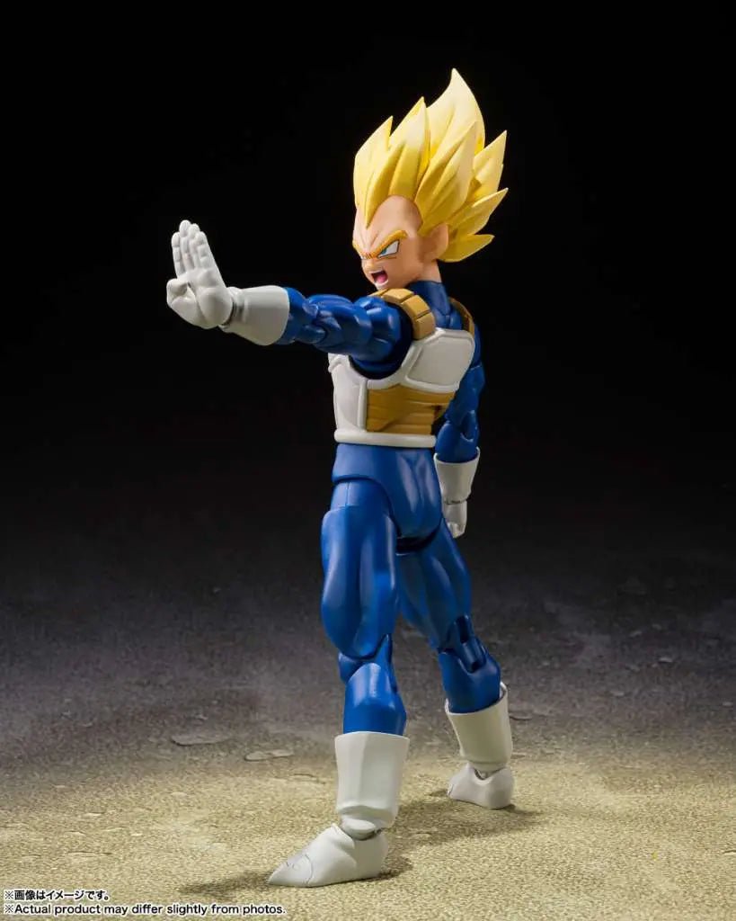 Dragon Ball Z S.H.Figuarts Action Figure Super Saiyan Vegeta (Dangerous Pride) 14 cm by Bandai | Sensales