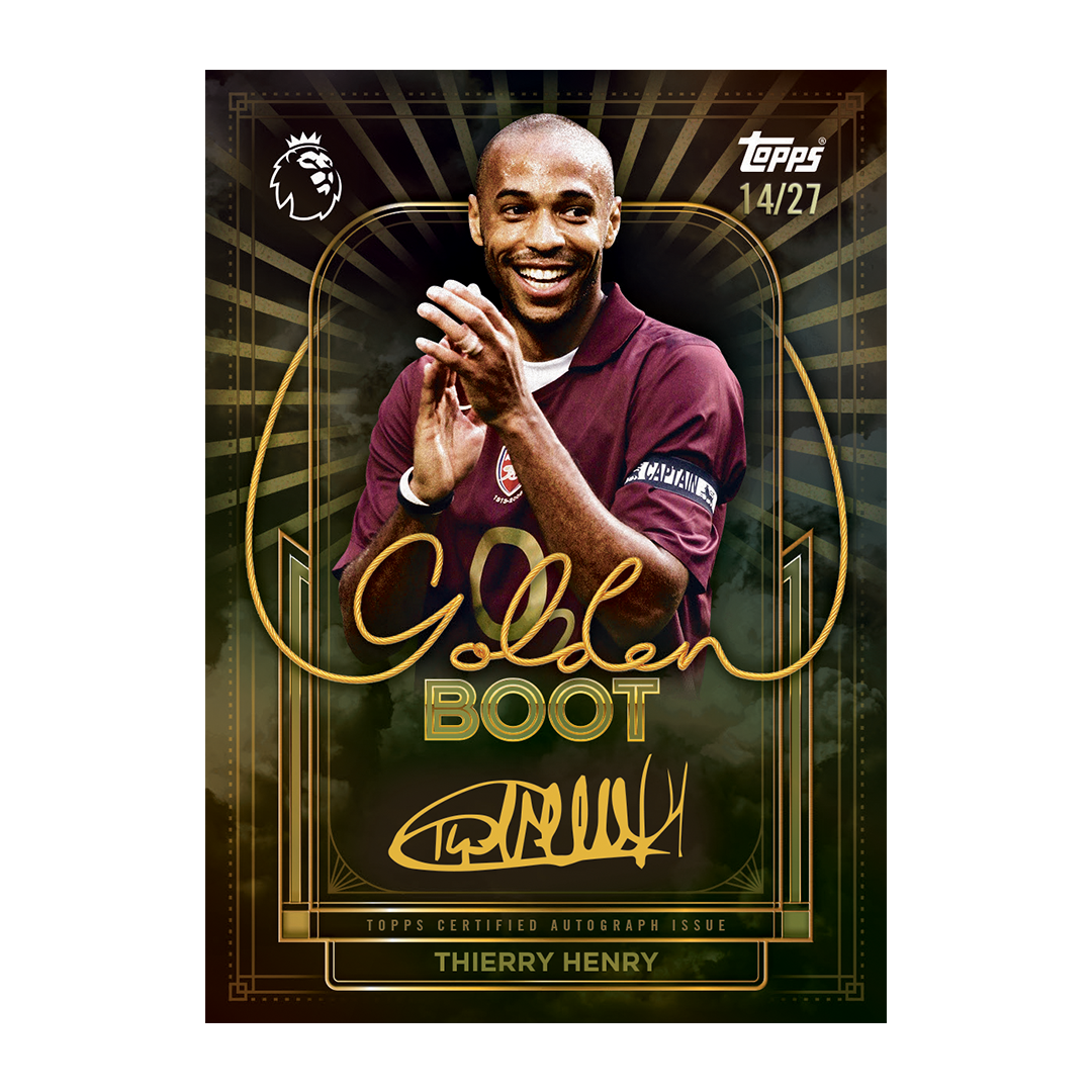 Topps Flagship Premier League 2026/27 Golden Boot Tin cards