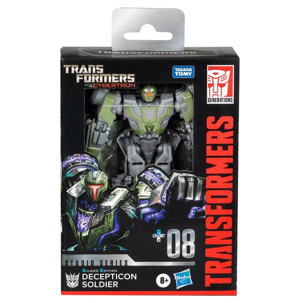 Transformers Studio Series Cybertron 08 Decepticon Soldier - packaging front