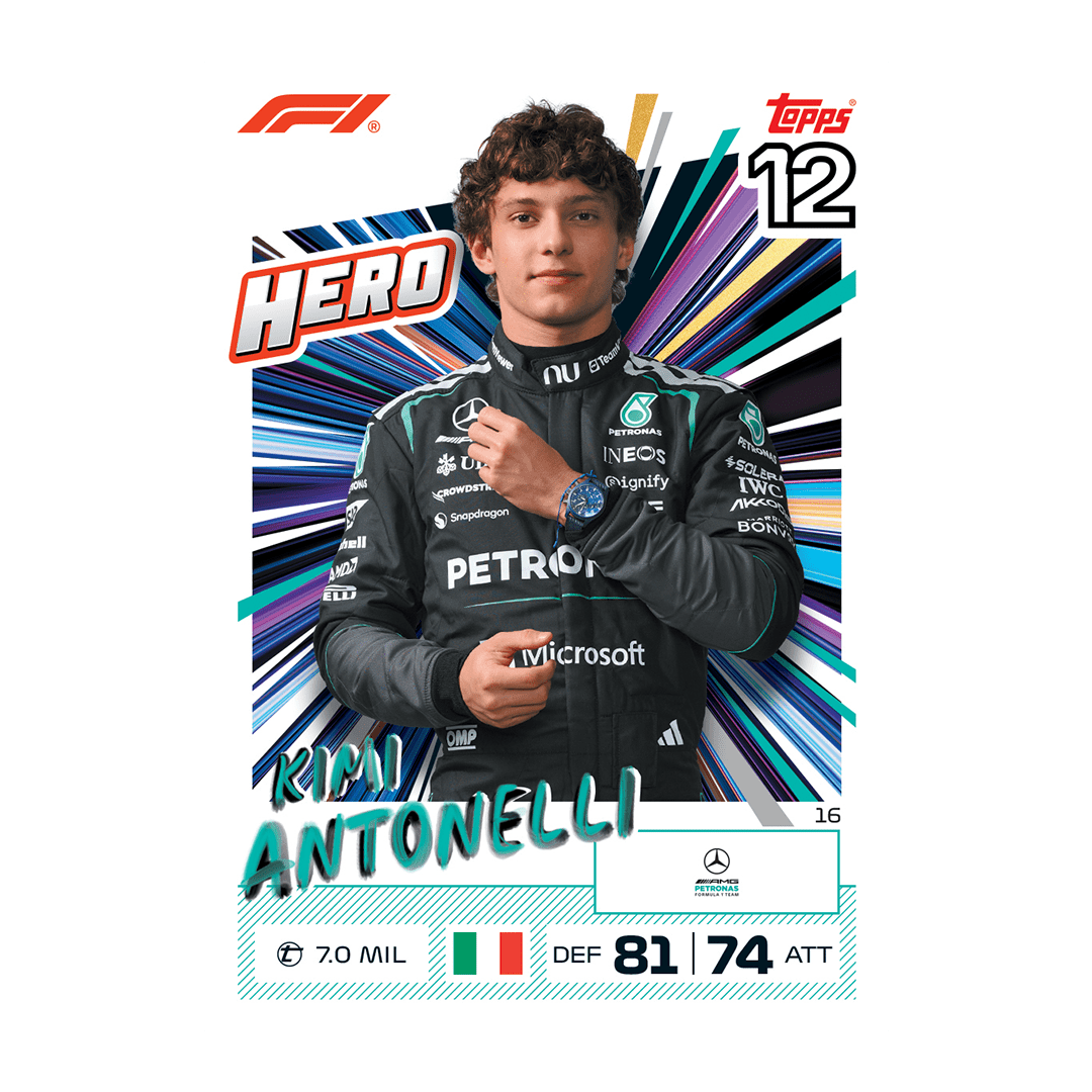 Formula 1 Turbo Attax 2026 Trading Cards Super Tin by Topps/Merlin | Sensales