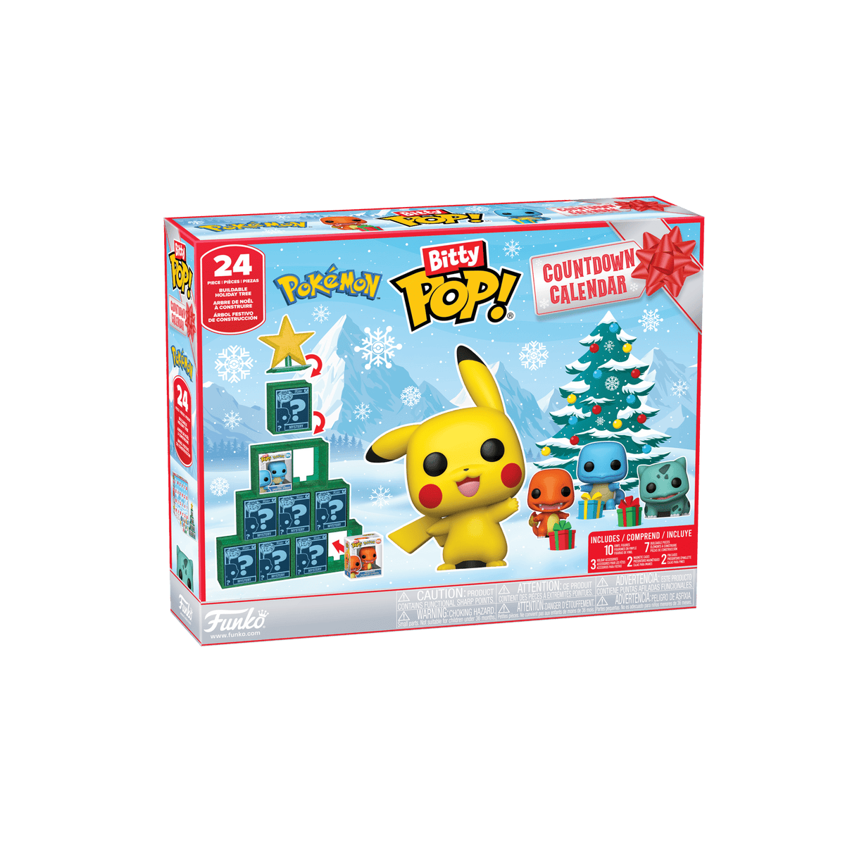 Funko Bitty Pop! Pokémon Advent Countdown Calendar 24 Day by Funko | Sensales