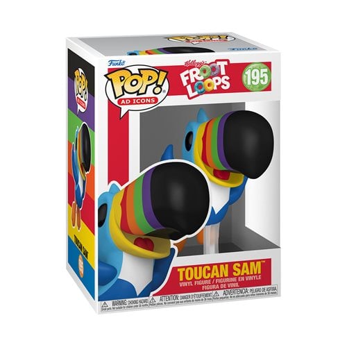 Funko Pop! Ad Icons Kellogg's Froot Loops Toucan Sam #195 Vinyl Figure by Funko | Sensales