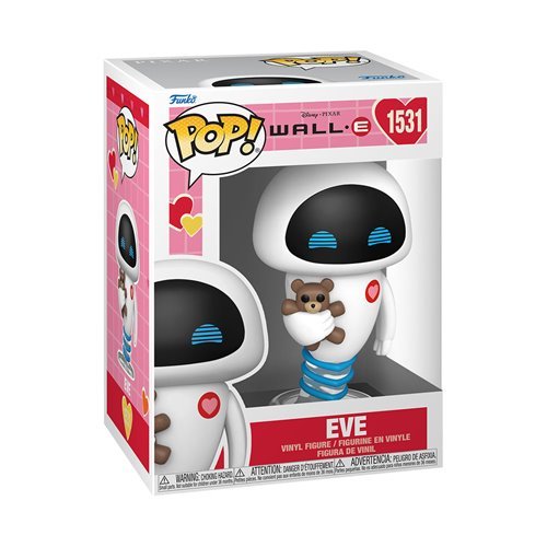Funko Pop! Disney Pixar WALL-E Eve (Valentine's) #1531 Vinyl Figure by Funko | Sensales