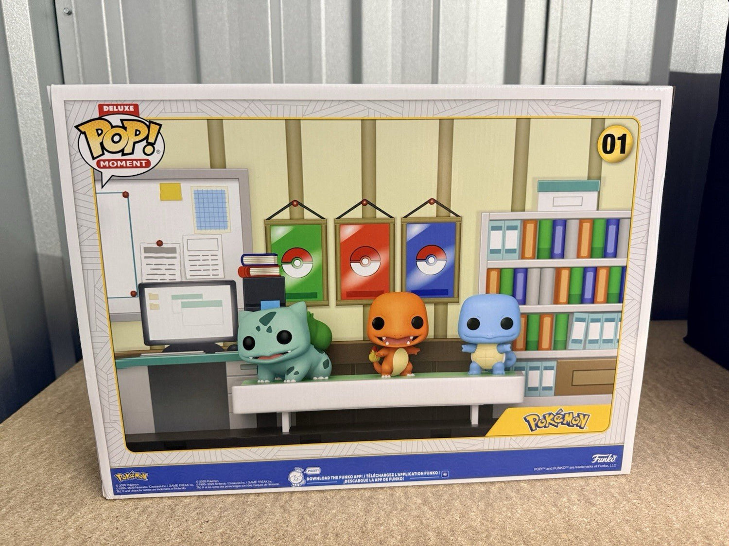 Funko POP! Moment Deluxe 01 Pokemon 1996 - Charmader, Bulbasaur, Squirtle by Funko | Sensales