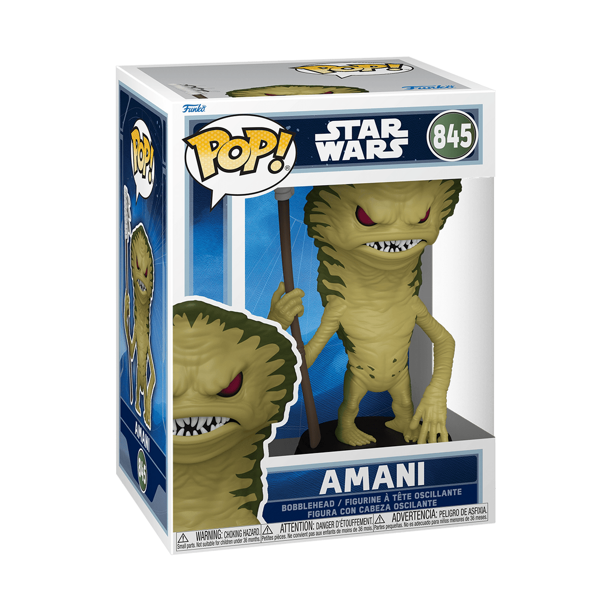 Funko Pop! Star Wars The Mandalorian and Grogu Amani 845 by Funko | Sensales