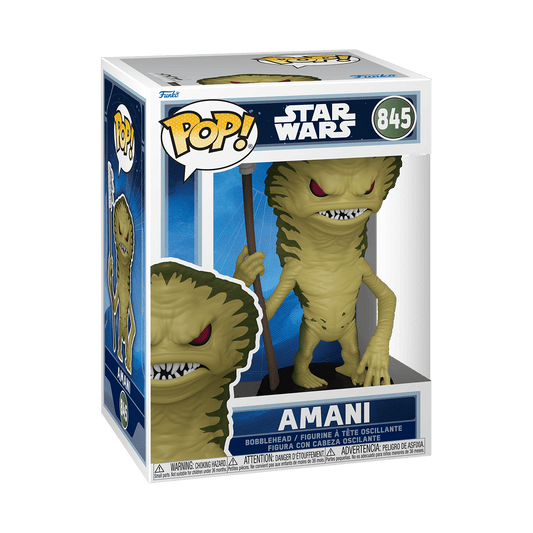 Funko Pop! Star Wars The Mandalorian and Grogu Amani 845 by Funko | Sensales