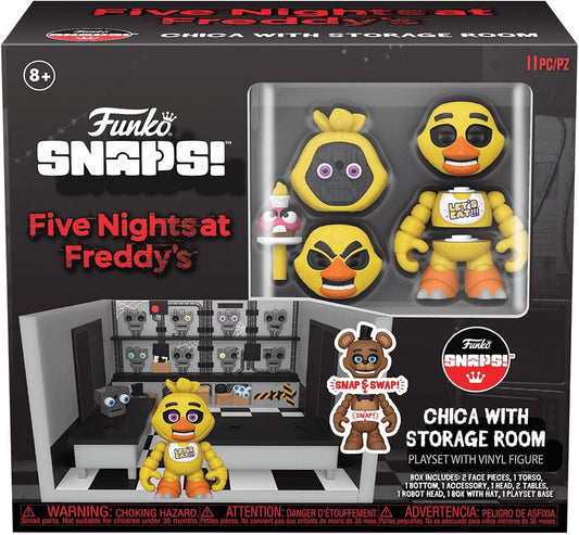 Funko Snaps Five Nights at Freddy's Chica Storage Room by Sensales | Sensales