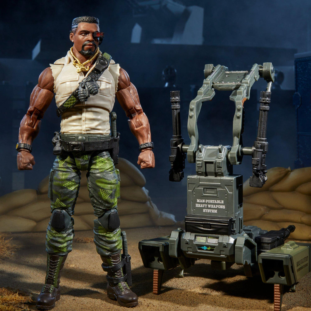 G.I. Joe Classified Series #150 Heavy Duty & Man-Portable Heavy Weapons System by Hasbro | Sensales