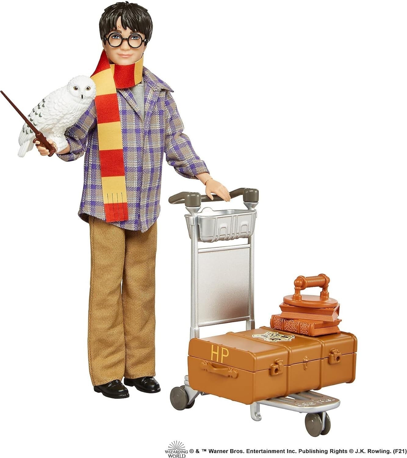 Harry Potter Collectible Platform 9 3/4 Doll 10 - inch, Posable, Wearing Travel & by Harry Potter | Sensales