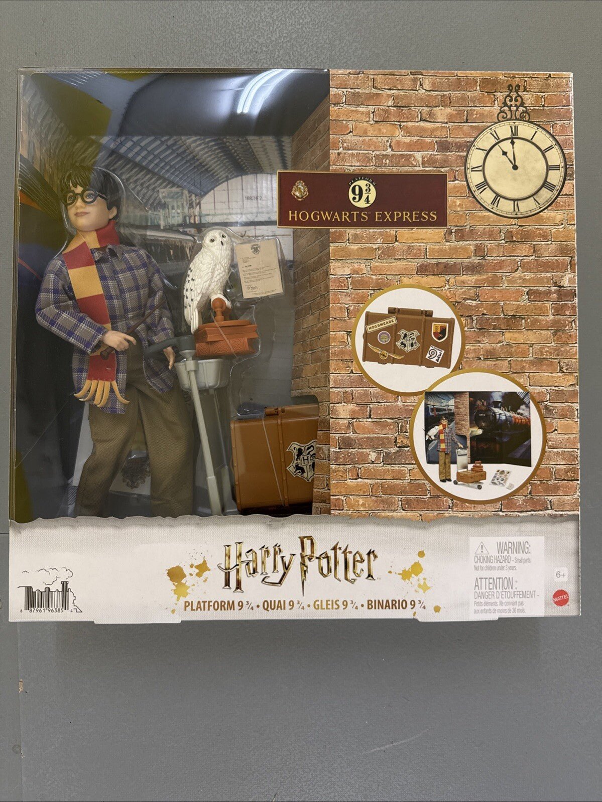 Harry Potter Collectible Platform 9 3/4 Doll 10 - inch, Posable, Wearing Travel & by Harry Potter | Sensales