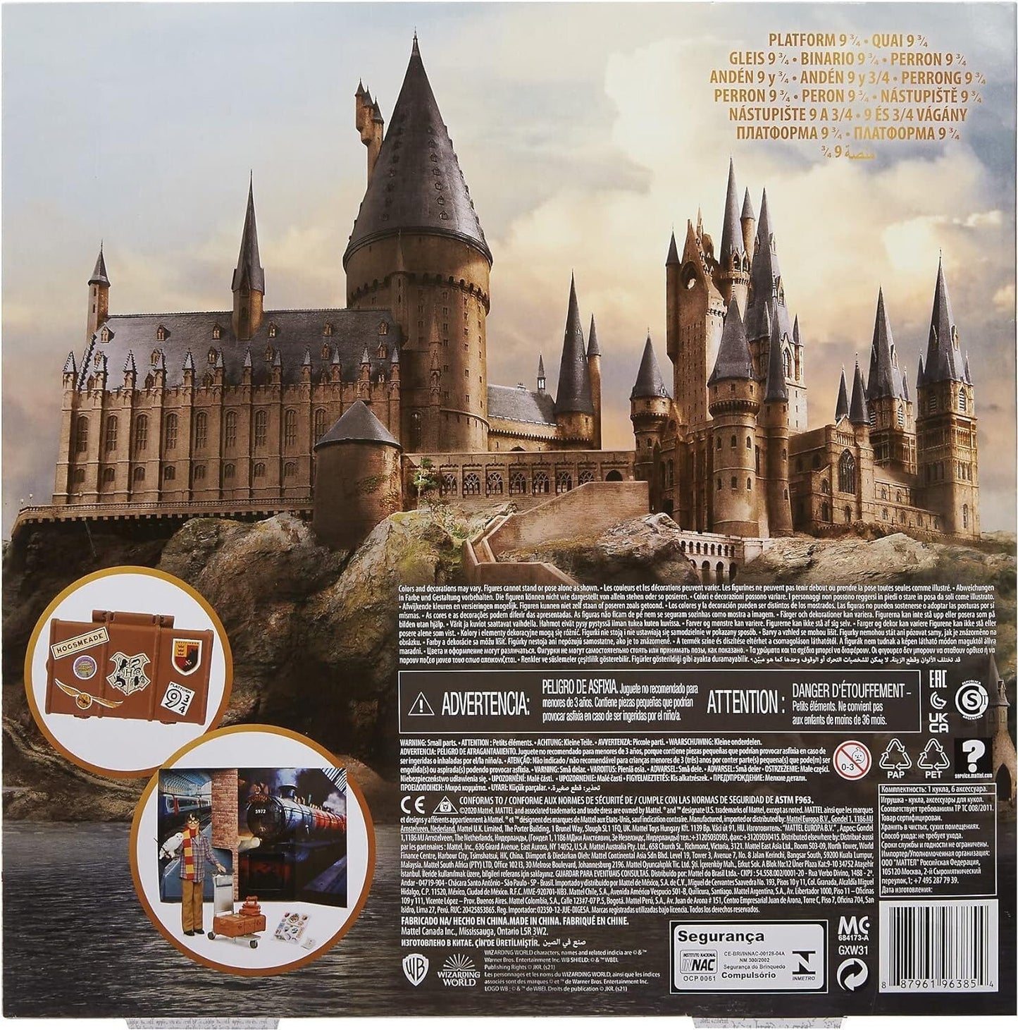 Harry Potter Collectible Platform 9 3/4 Doll 10 - inch, Posable, Wearing Travel & by Harry Potter | Sensales