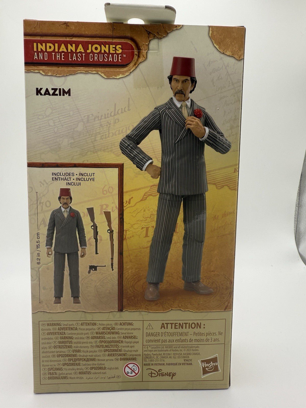 HASBRO INDIANA JONES ADVENTURE SERIES 6" KAZIM ACTION FIGURE by Hasbro | Sensales