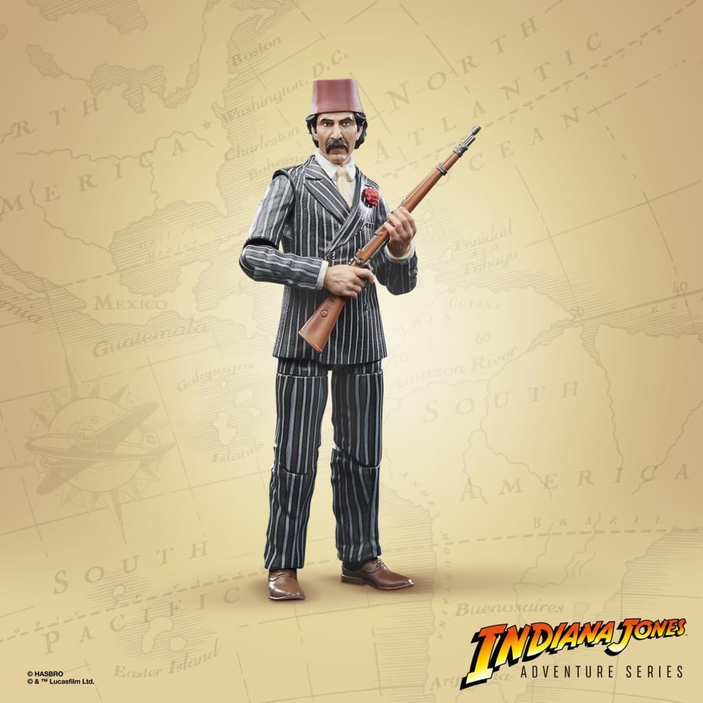 Hasbro Indiana Jones Adventure Series Kazim 6" Action Figure (The Last Crusade) by Hasbro | Sensales