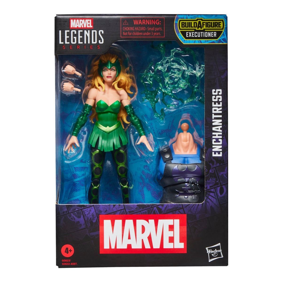 Hasbro Marvel Legends Enchantress 6-Inch Figure - Executioner BAF by Hasbro | Sensales