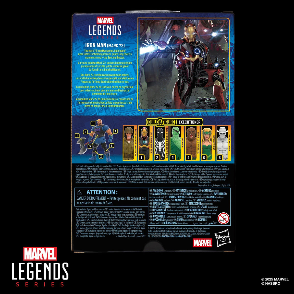 Hasbro Marvel Legends Iron Man (Mark 72) 6-Inch Figure - Executioner BAF by Hasbro | Sensales