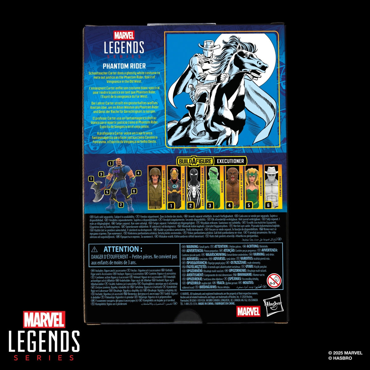 Hasbro Marvel Legends Phantom Rider 6-Inch Figure - Executioner BAF by Hasbro | Sensales
