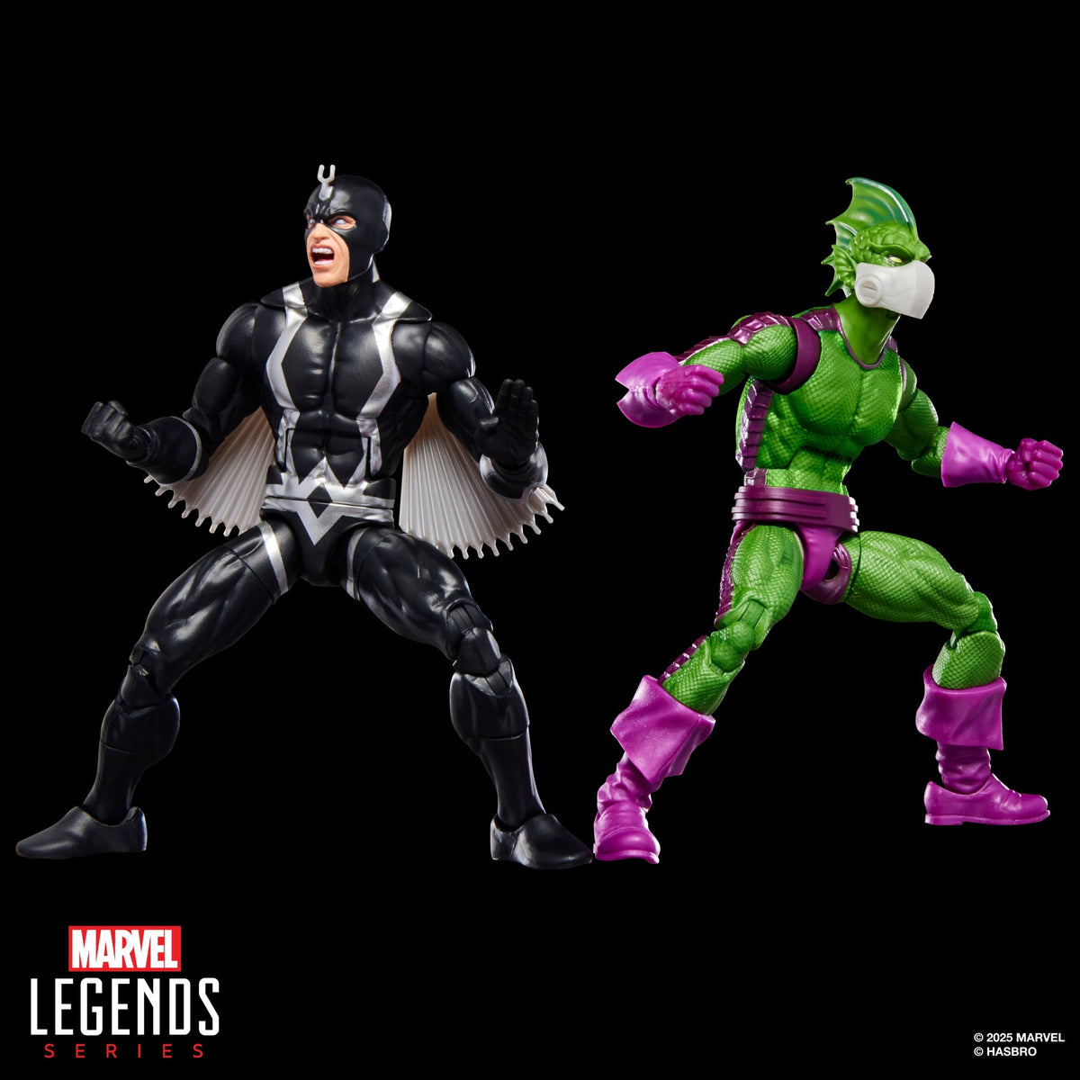Hasbro Marvel Legends Series Inhumans Black Bolt & Triton 6-Inch Figure 2-Pack by Hasbro | Sensales