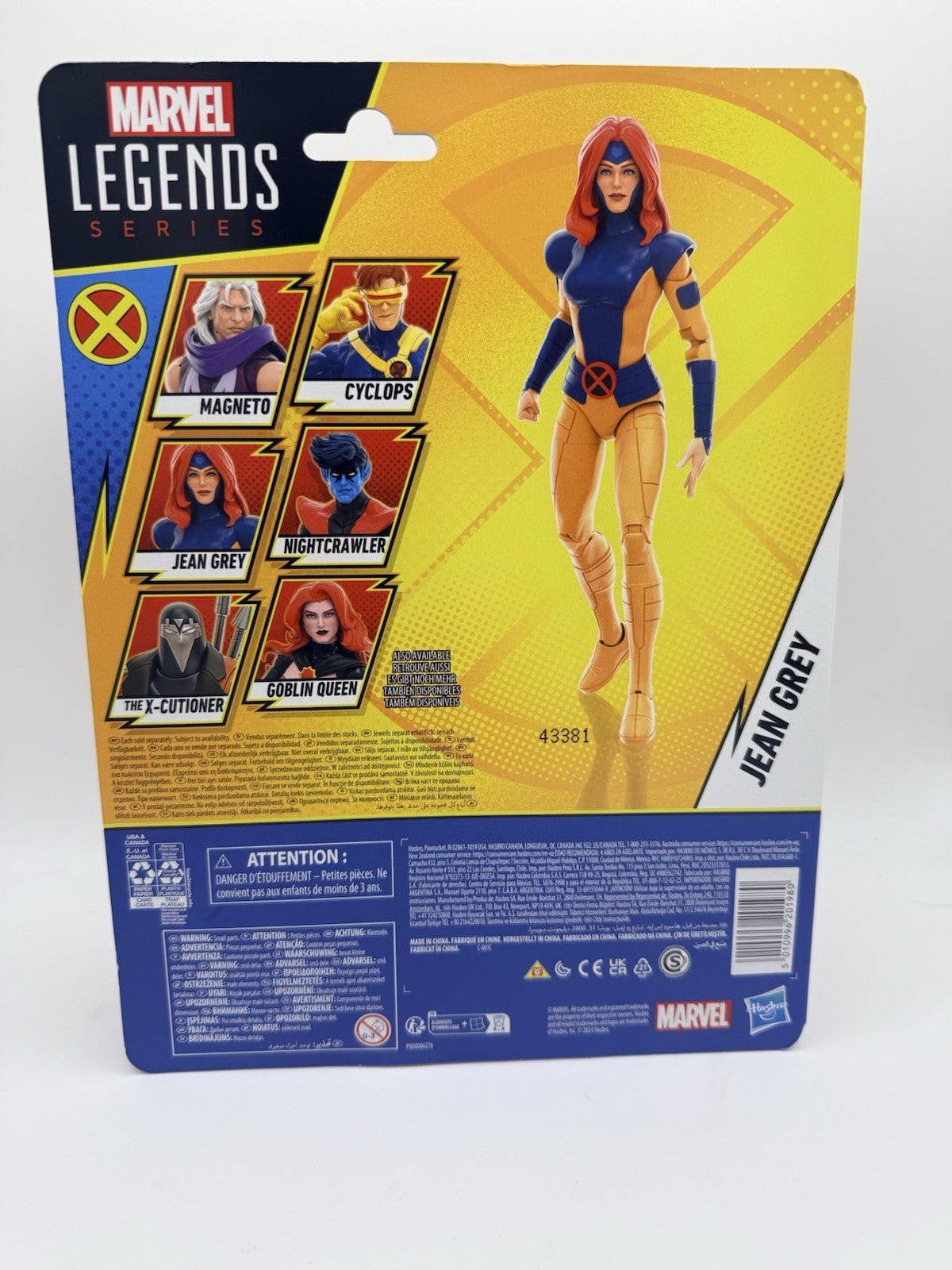 Hasbro Marvel Legends Series Jean Grey X - Men `97 Collectible 6 - Inch (15cm) by Marvel | Sensales