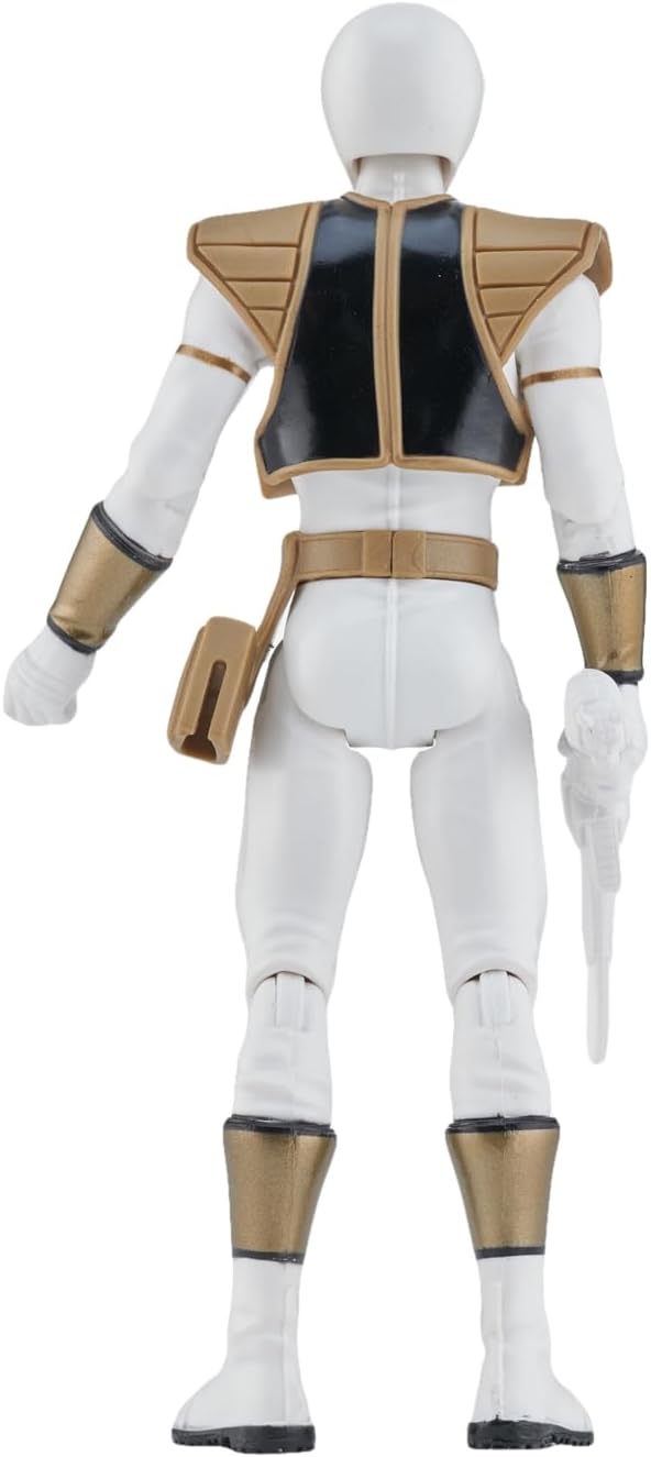 Hasbro Power Rangers Mighty Morphin White Ranger 6" Action Figure – VHS Exclusive by Hasbro | Sensales