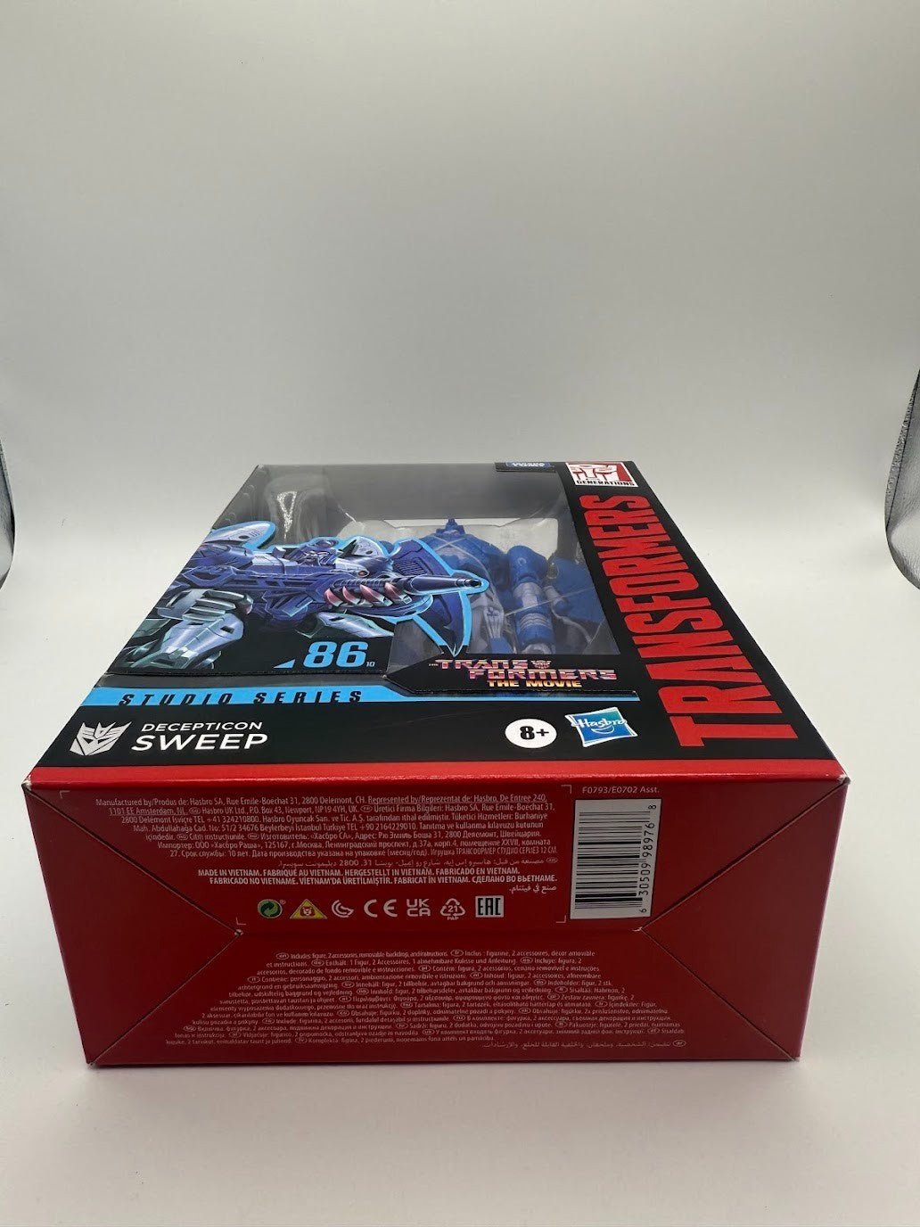 HASBRO TRANSFORMERS GENERATIONS STUDIO SERIES 86 - 10 VOYAGER SWEEP ACTION FIGURE by Hasbro | Sensales